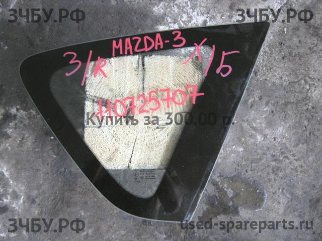 Mazda 3 [BK] Стекло кузовное глухое правое