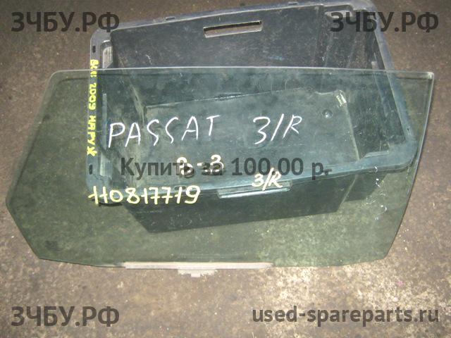 Volkswagen Passat B3 Стекло двери задней правой