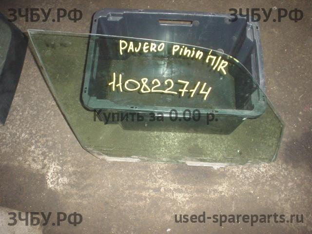 Mitsubishi Pajero Pinin (H60) Стекло двери передней правой