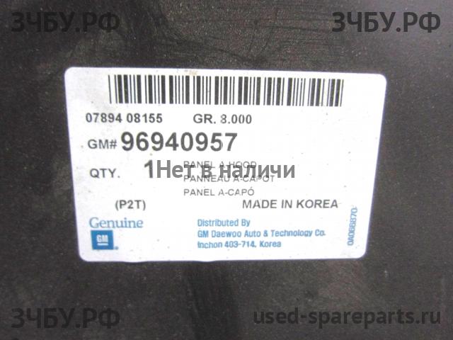 Chevrolet Aveo 2 (T250) Капот