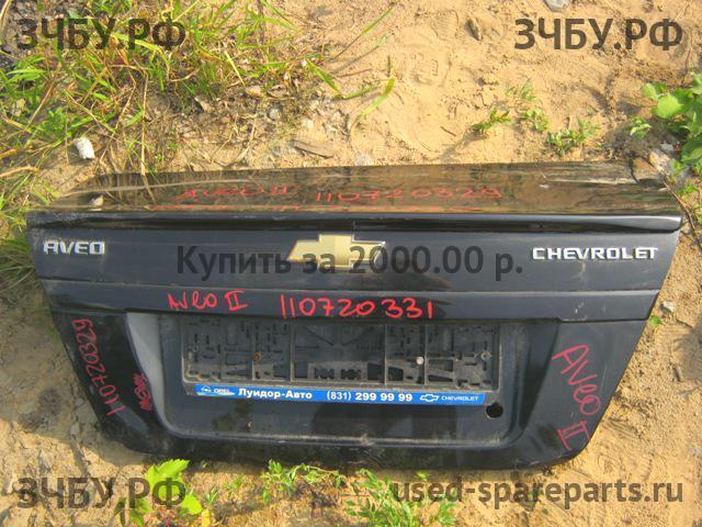 Chevrolet Aveo 2 (T250) Спойлер крышки багажника