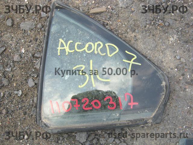 Honda Accord 7 Стекло двери задней левой (форточка)
