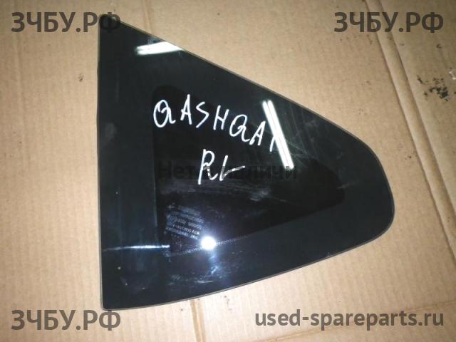 Nissan Qashqai (J10) Стекло кузовное глухое левое