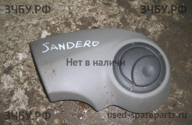 Renault Sandero 1 Воздуховод радиатора