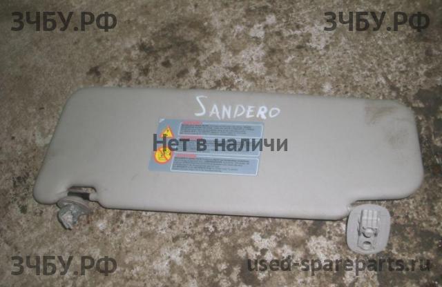 Renault Sandero 1 Козырек солнцезащитный