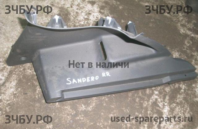 Renault Sandero 1 Обшивка багажника