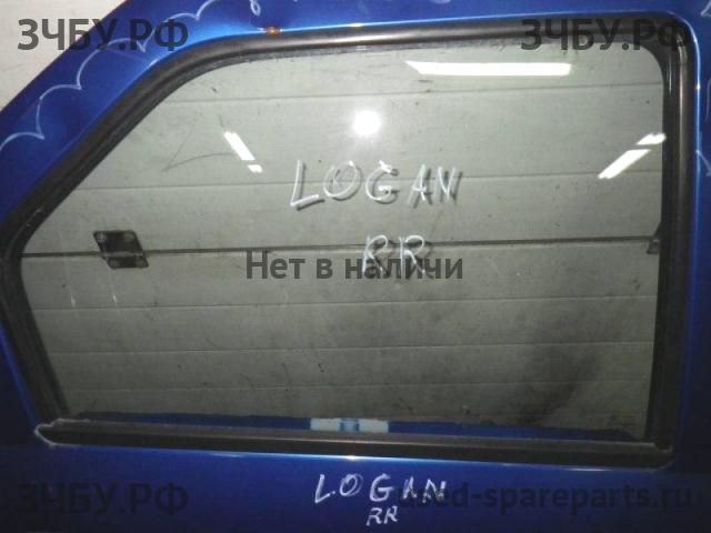 Renault Logan 1 Стекло двери задней правой