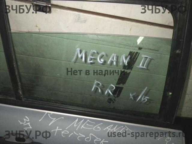 Renault Megane 2 Стекло двери задней правой
