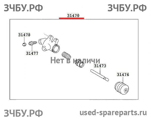 Toyota Corolla (E14 - E15) Цилиндр сцепления рабочий