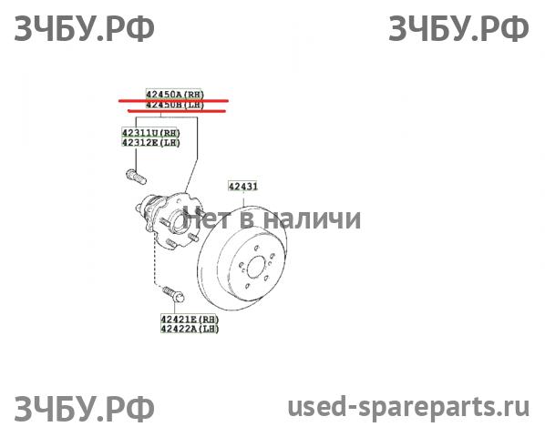 Toyota Corolla (E14 - E15) Ступица задняя