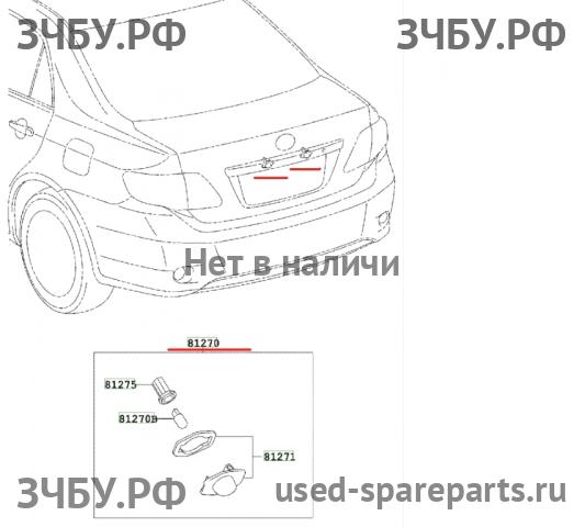 Toyota Corolla (E14 - E15) Подсветка номера