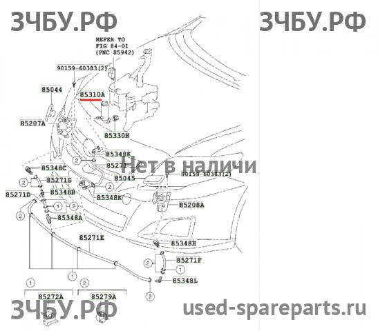 Toyota Corolla (E14 - E15) Моторчик стеклоочистителя фары