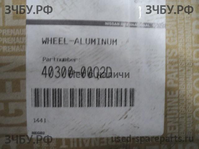 Nissan Almera G15 Диск колесный