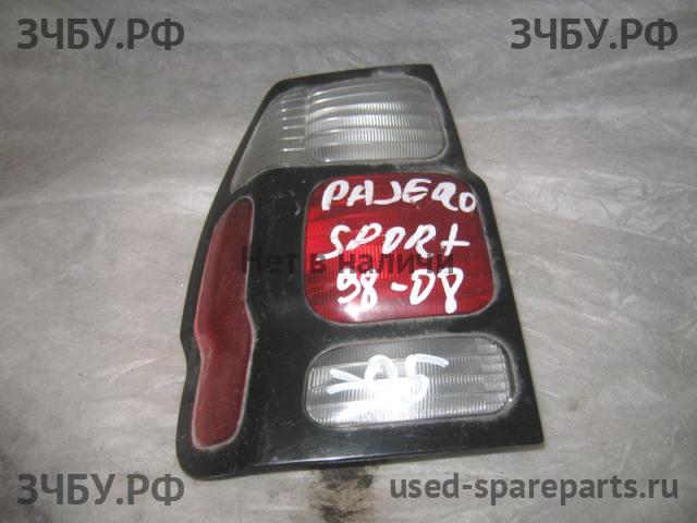 Mitsubishi Pajero/Montero Sport 1 (K9) Фонарь левый