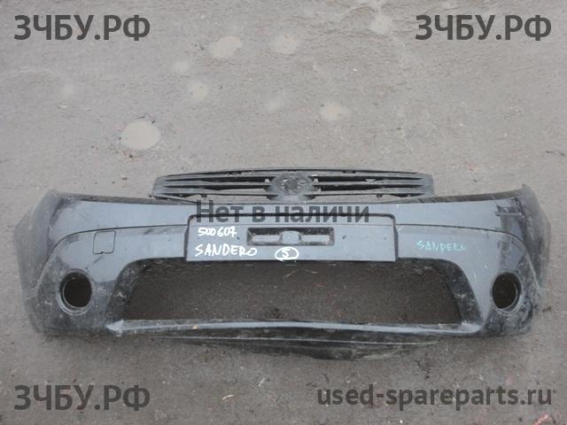 Renault Sandero 1 Бампер передний