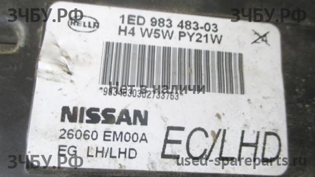 Nissan Tiida 1 Фара левая
