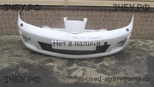 Nissan Tiida 1 Бампер передний