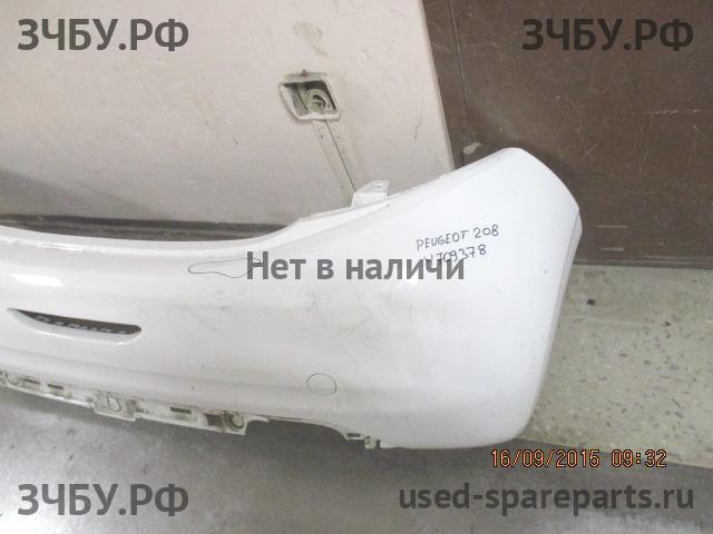 Peugeot 208 (1) Бампер задний