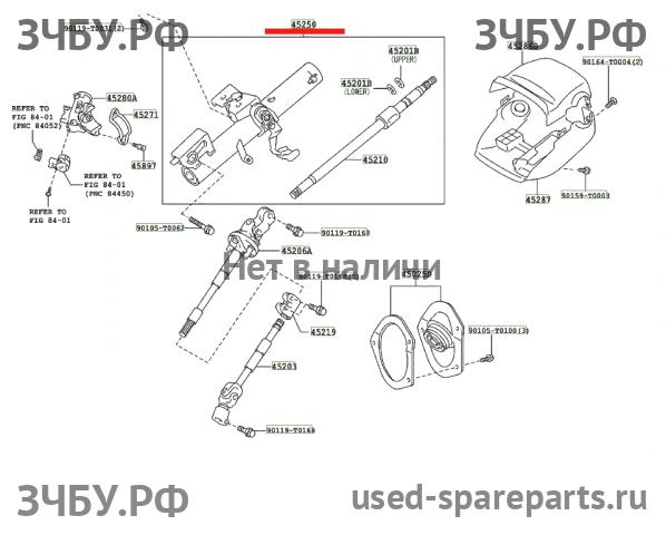 Toyota Hi Lux (3) Pick Up Колонка рулевая