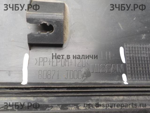 Nissan Qashqai+2 (JJ10) Накладка двери передней левой