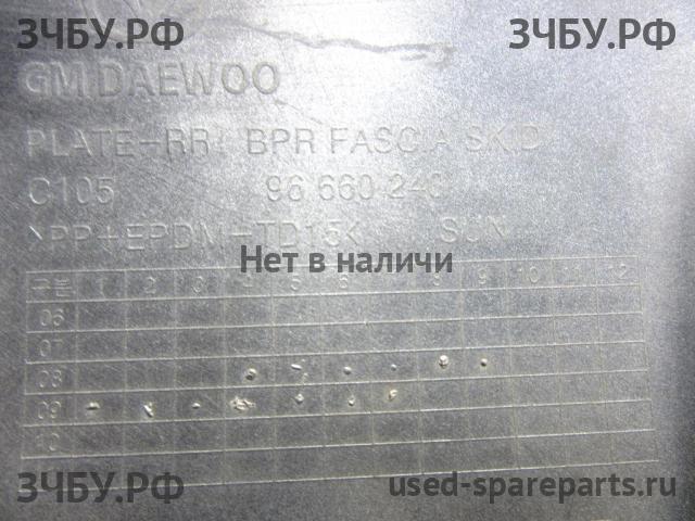 Opel Antara Накладка заднего бампера