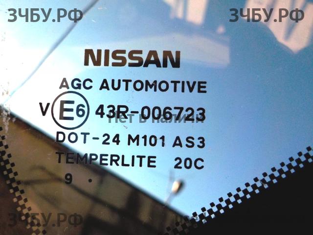 Nissan Qashqai (J10) Стекло кузовное глухое левое