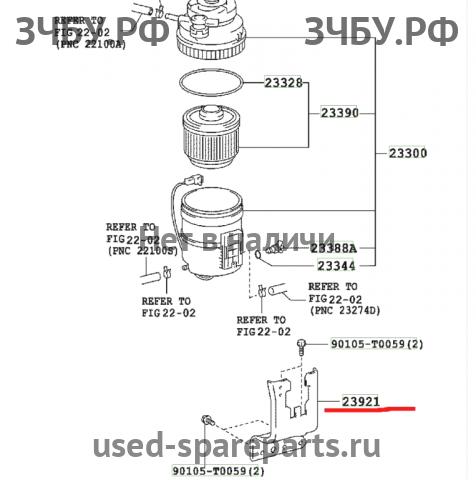 Toyota Hi Lux (3) Pick Up Кронштейн