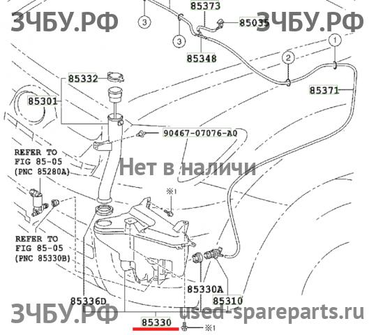 Toyota Hi Lux (3) Pick Up Бачок омывателя лобового стекла