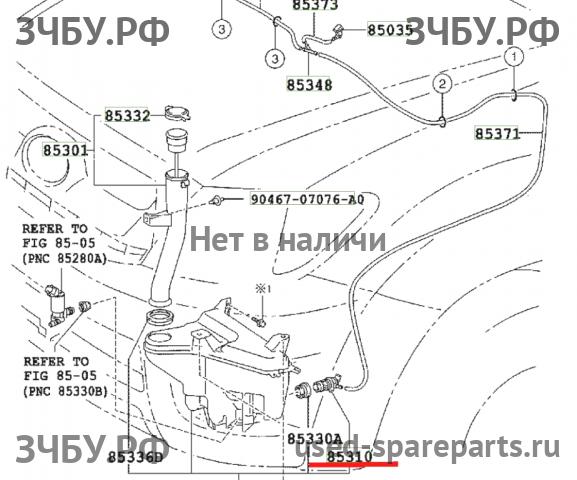 Toyota Hi Lux (3) Pick Up Моторчик стеклоочистителя