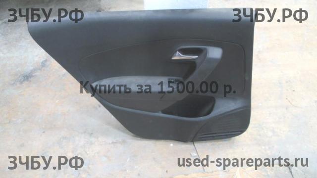 Volkswagen Polo 5 (Sedan) Обшивка двери задней левой