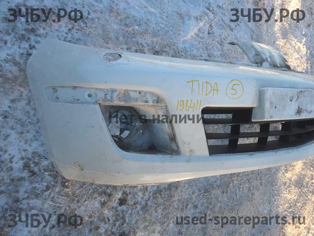 Nissan Tiida 1 Бампер передний