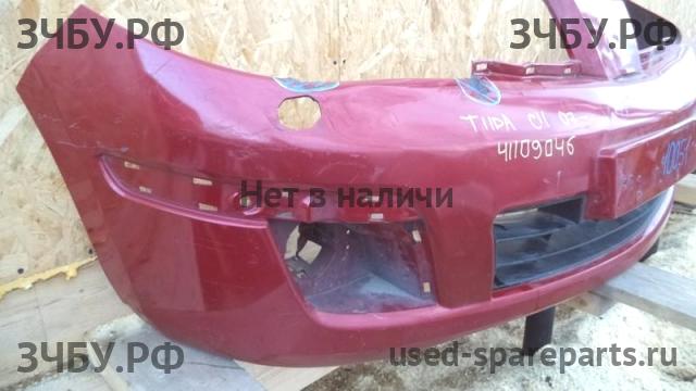 Nissan Tiida 1 Бампер передний
