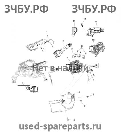 Chevrolet Cruze 1 Переключатель поворотов подрулевой