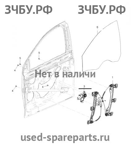 Chevrolet Cruze 1 Моторчик стеклоподъёмника передний правый