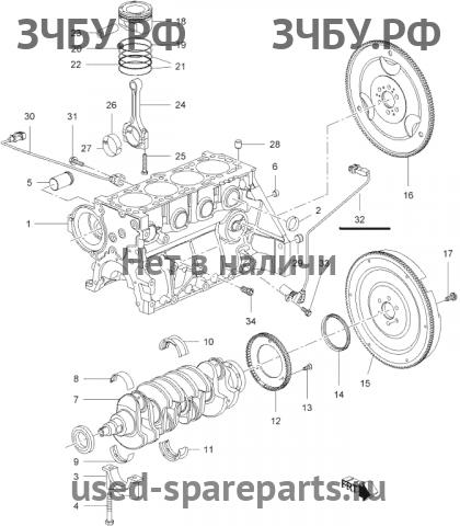 Chevrolet Cruze 1 Датчик положения коленвала