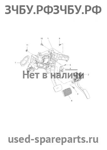 Chevrolet Cruze 1 Датчик педали тормоза (включения стоп сигнала)