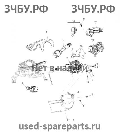 Chevrolet Cruze 1 Группа контактная замка зажигания