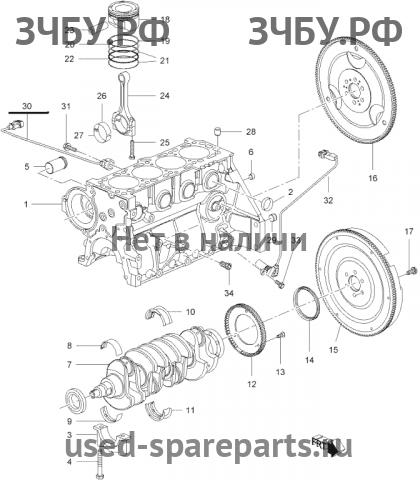 Chevrolet Cruze 1 Датчик детонации