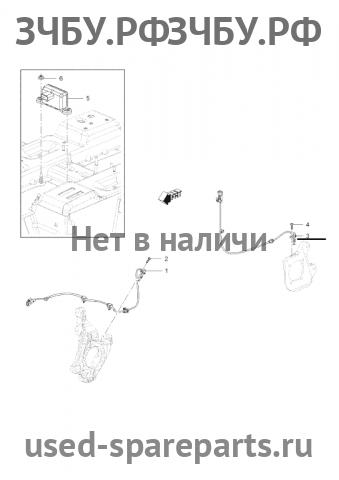Chevrolet Cruze 1 Датчик ABS задний