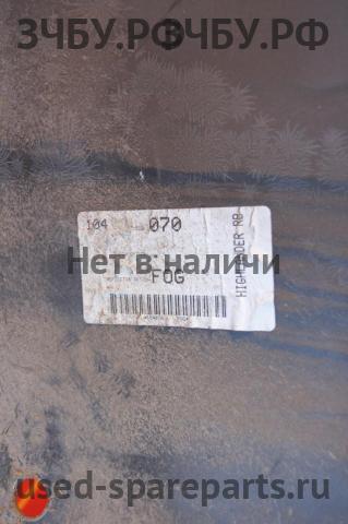 Toyota Highlander 3 Бампер задний