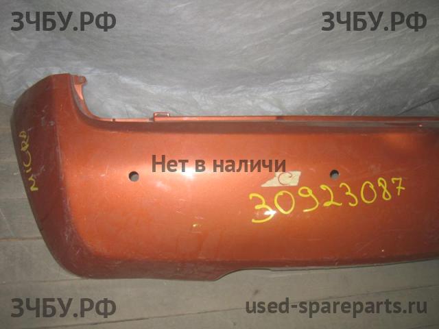 Nissan Micra K12 Бампер задний