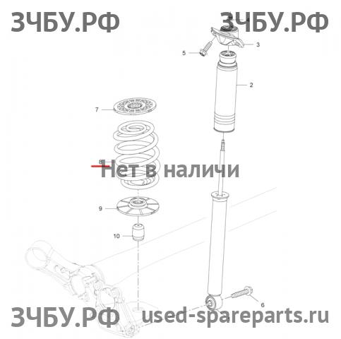 Chevrolet Cruze 1 Пружина задняя