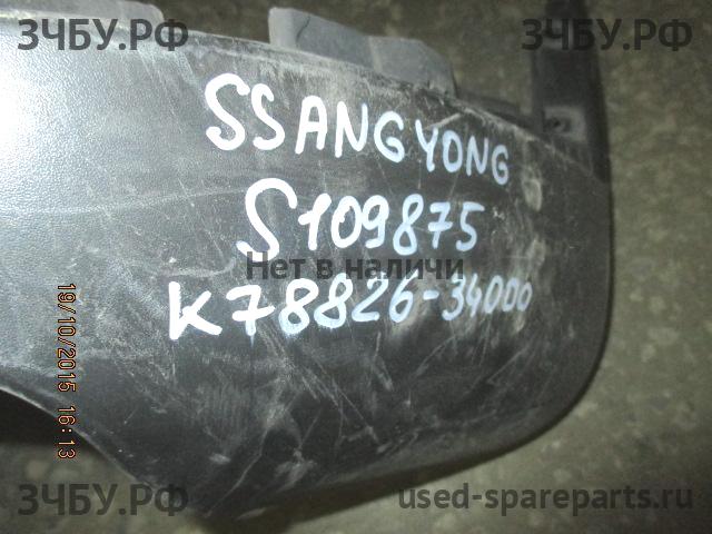 SsangYong Actyon New Юбка заднего бампера
