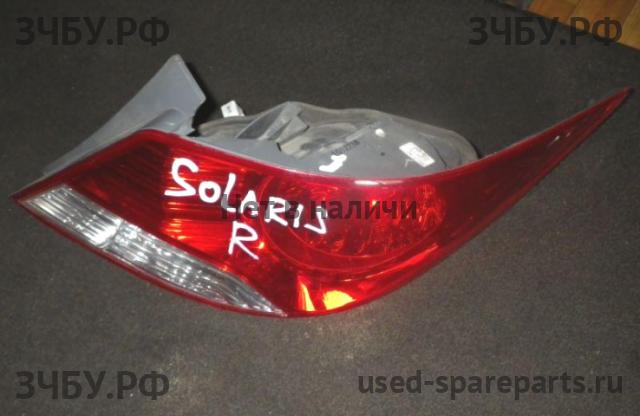 Hyundai Solaris 1 Фонарь правый