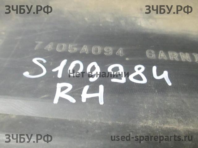 Mitsubishi Pajero/Montero 4 Накладка на порог правая