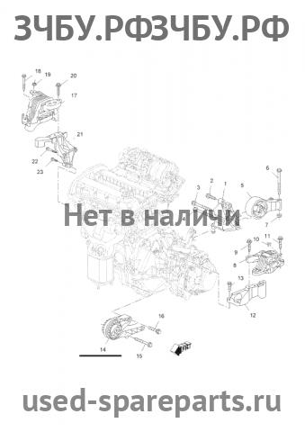 Chevrolet Cruze 1 Опора АКПП