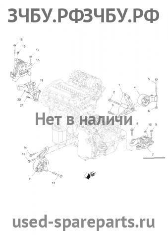 Chevrolet Cruze 1 Опора АКПП