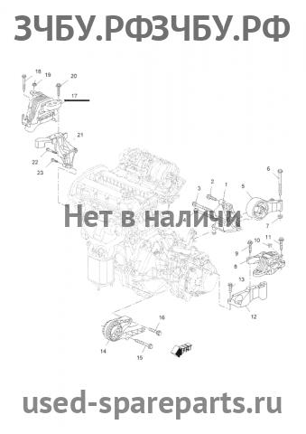 Chevrolet Cruze 1 Опора двигателя