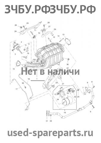 Chevrolet Cruze 1 Коллектор впускной