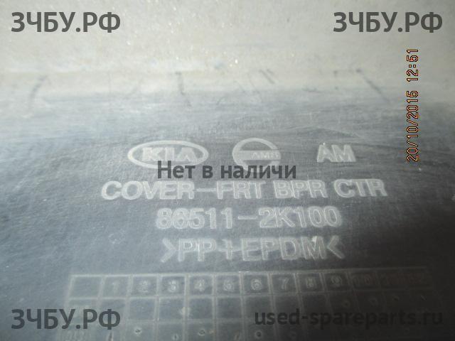 KIA Soul 1 Накладка переднего бампера
